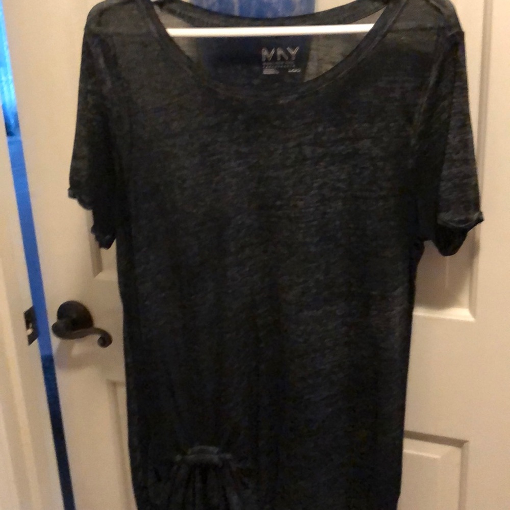 Soft comfortable sheer knit top